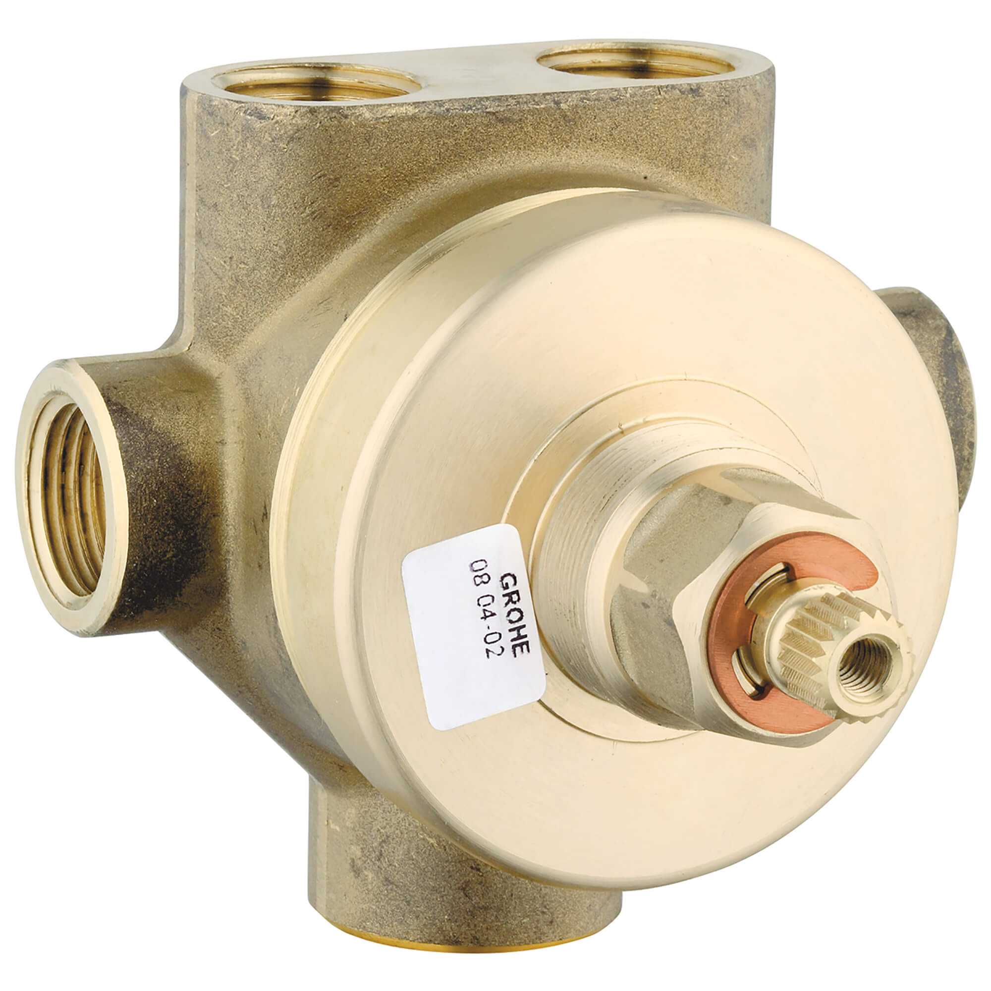 3-Way Diverter Rough-In Valve (Shared Functions)
